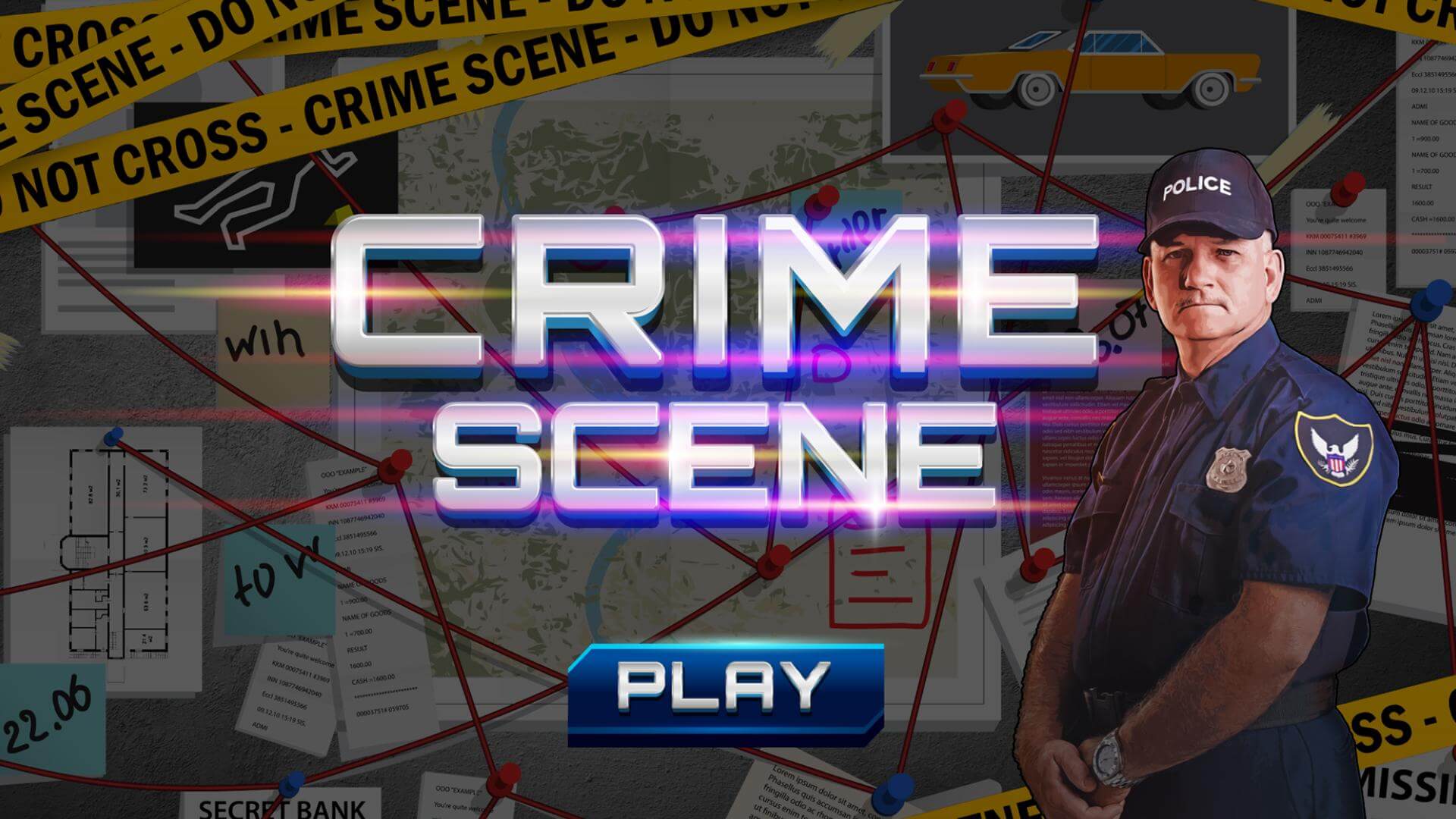 Hidden Objects Crime Scene Gaming Army United