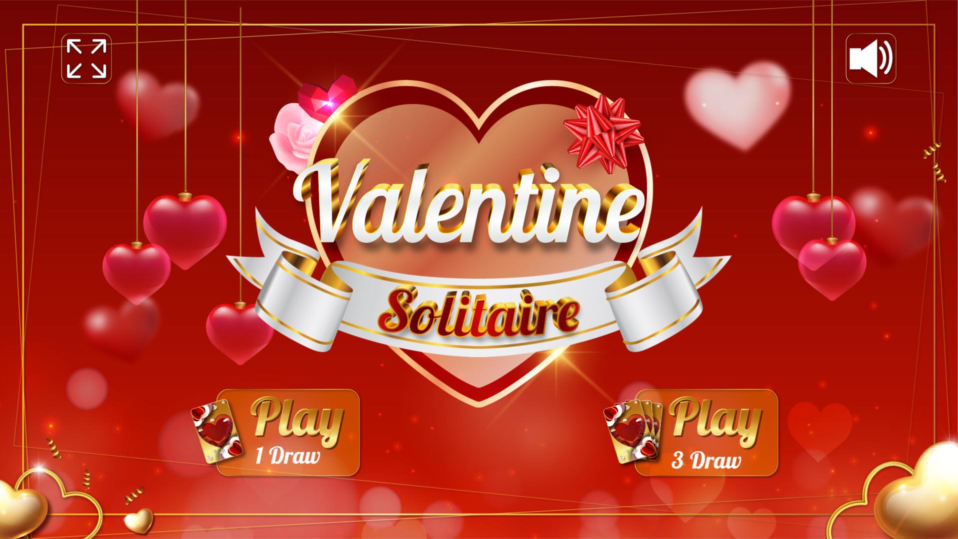 solitaire valentine