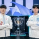 Faker and Deft at Worlds 2022