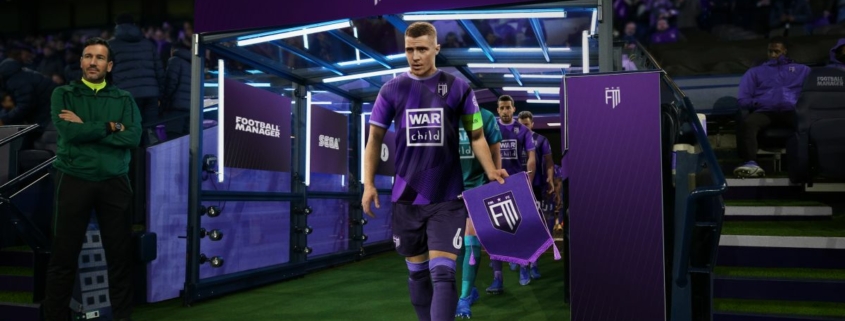 players walking out of tunnel in football manager 2023