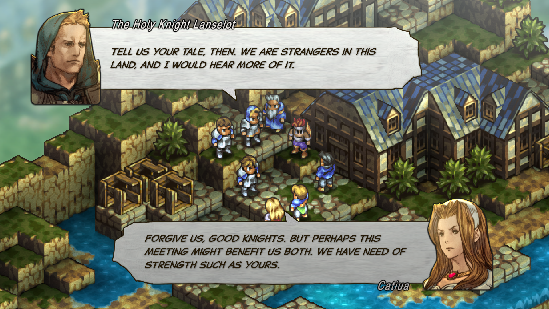 Tactics Ogre: Reborn conversation