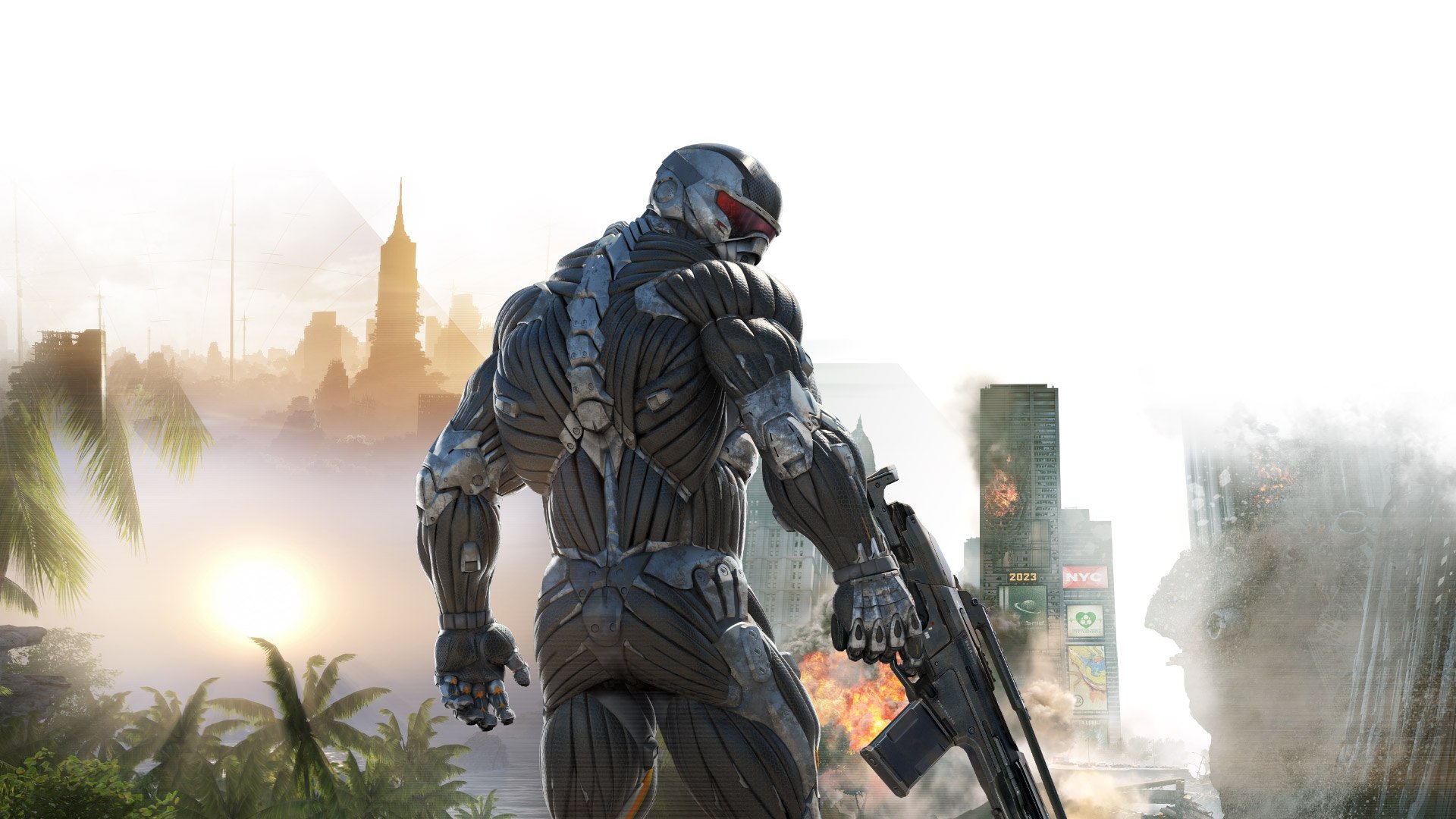 Crysis Remastered Trilogy key art