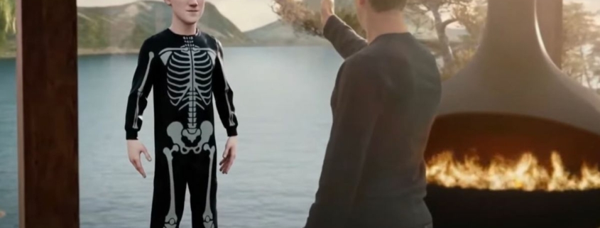 Mark Zuckerberg chooses a metaverse outfit