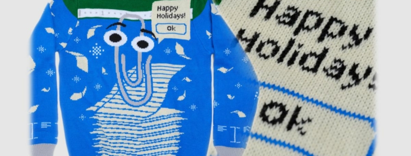 Clippy sweater