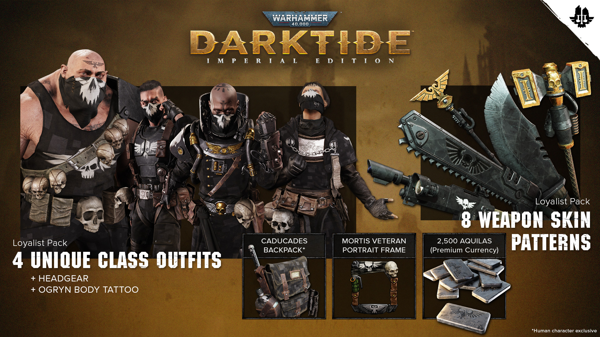 Darktide cosmetics