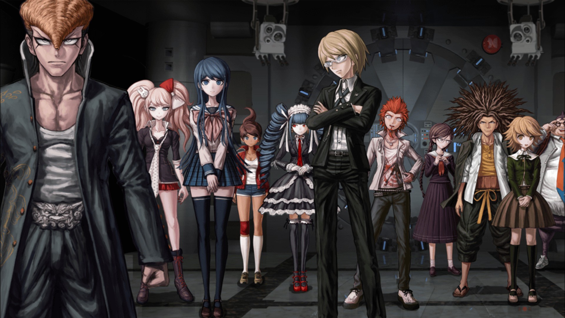 The anime teens of Danganronpa: Trigger Happy Havoc