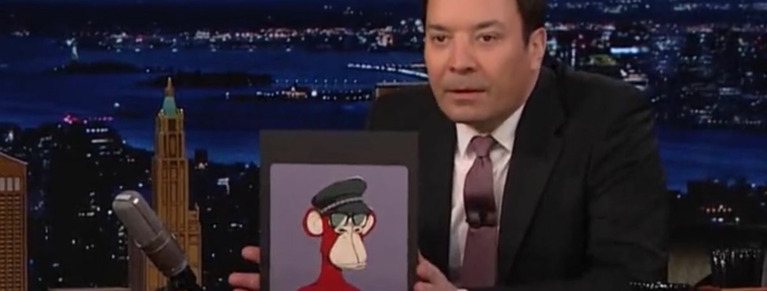 Jimmy Fallon shows off his Bored Ape NFT