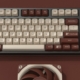 Noctua MT3 drop keycap base set. with Noctua brown fan for reference