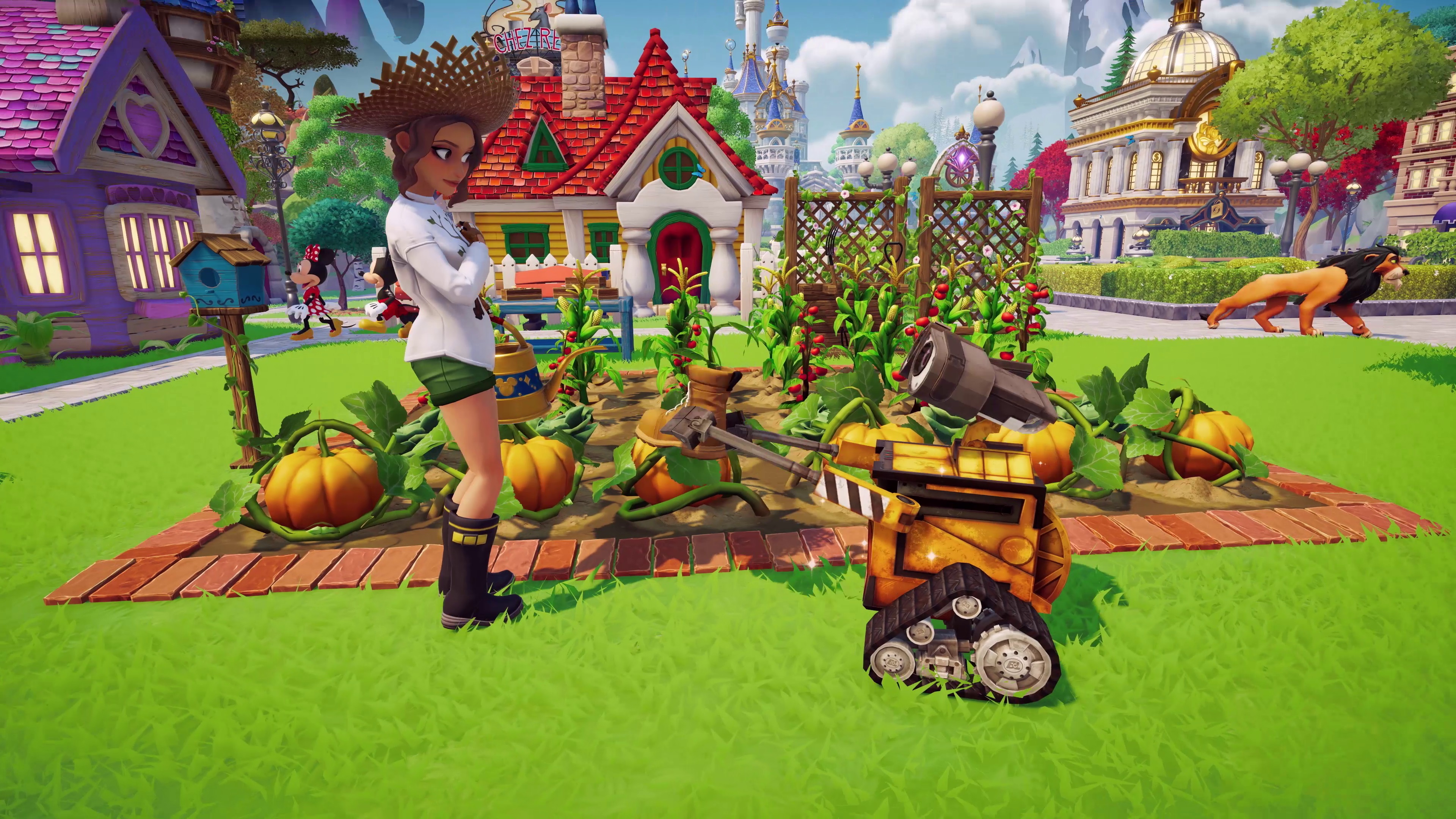 Disney Dreamlight Valley - a character farms with Wall-E