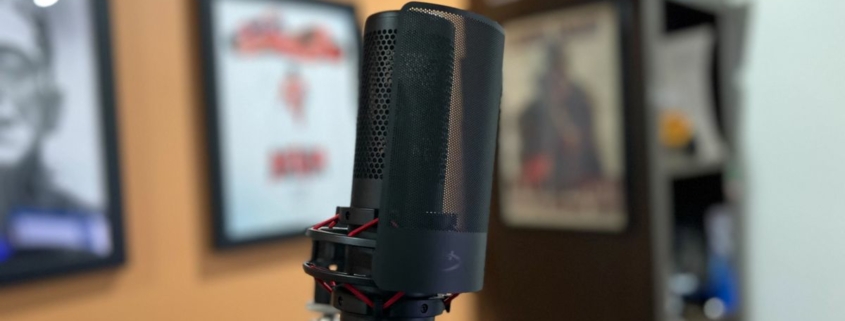 HyperX Procast on a mic arm