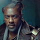 Artist depiction of Idris Elba in Cyberpunk 2077