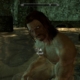 Brynjolf bathing in the mod Brynjolf and the Riften Guild - Birthright