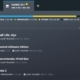 Steam storage manager interface