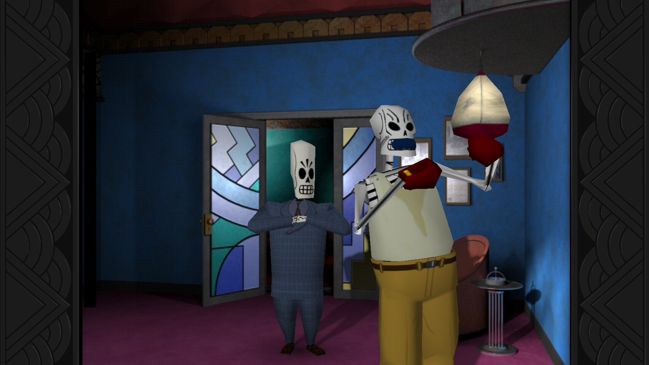 Grim Fandango scene