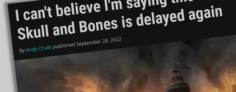 Image for I can’t believe I’m saying this again but Skull and Bones is delayed again