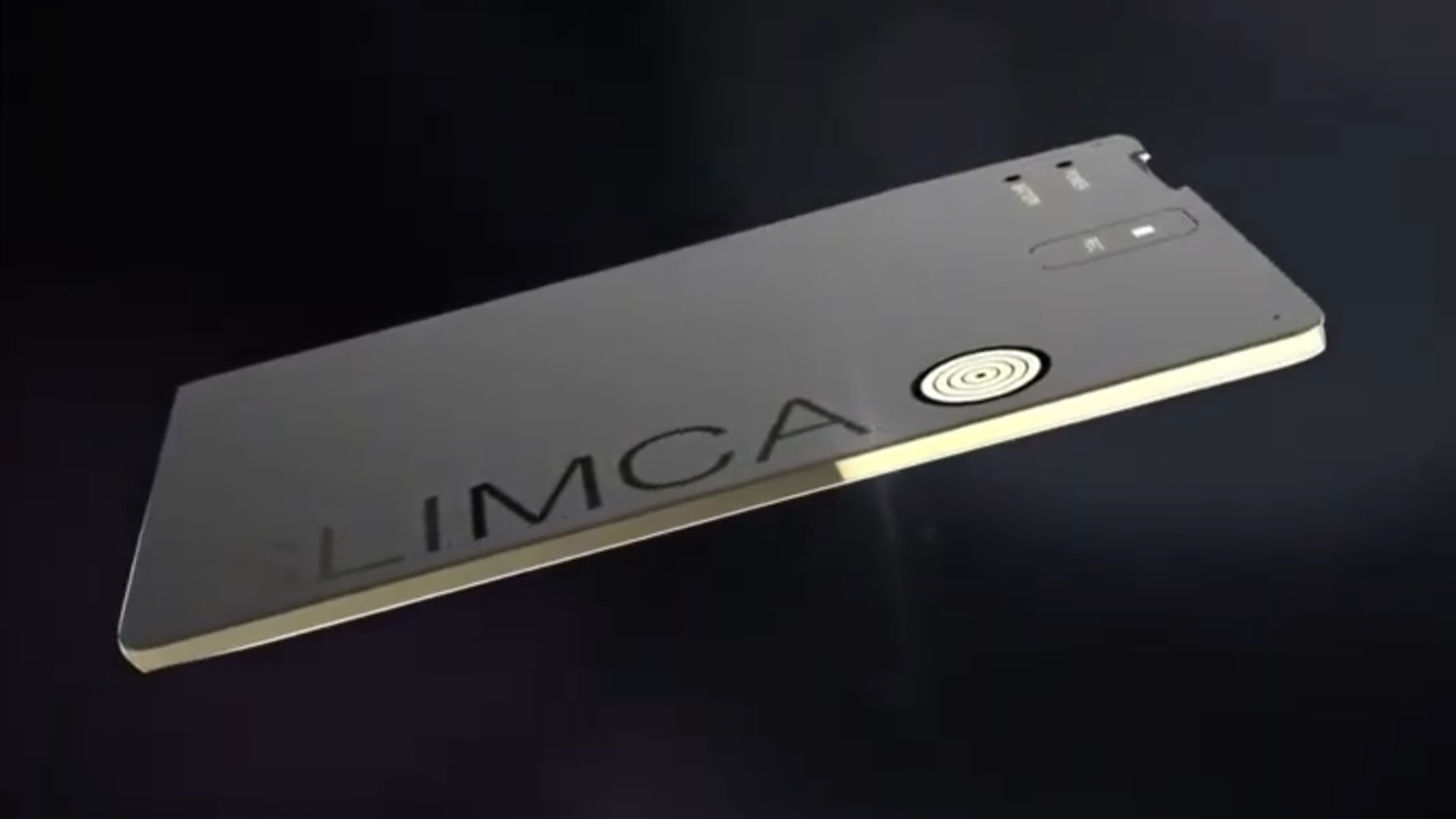 The Slimca voice recorder in black.