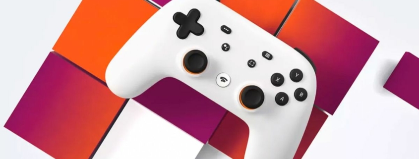 A Stadia controller