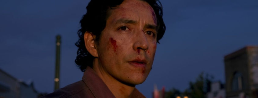 A close up of actor Gabriel Luna in HBO