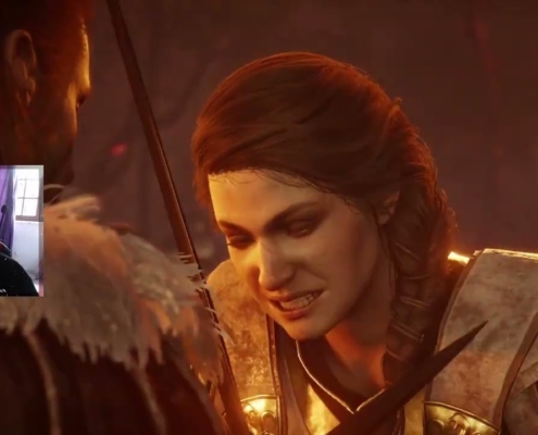 Primeira luta contra Kassandra(irmã)... salvei-a e viro prisioneiro.