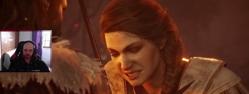 Primeira luta contra Kassandra(irmã)... salvei-a e viro prisioneiro.