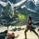 Art of Dungeons & Dragons adventurers fighting a dragon.