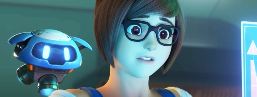 Mei and Snowball in Overwatch