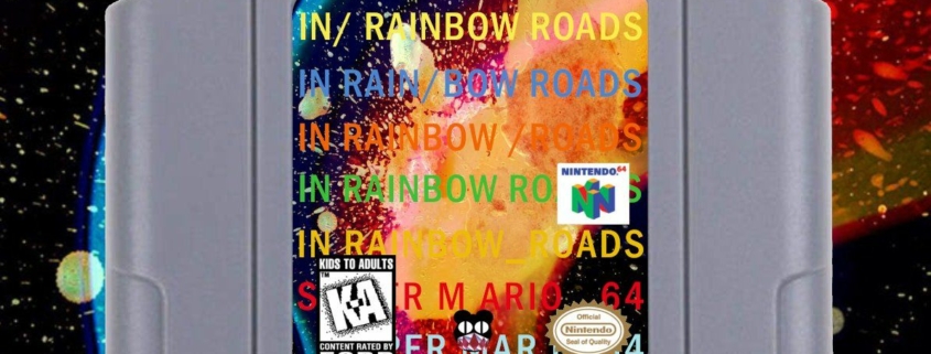 A mockup N64 cartridge of a Radiohead album.