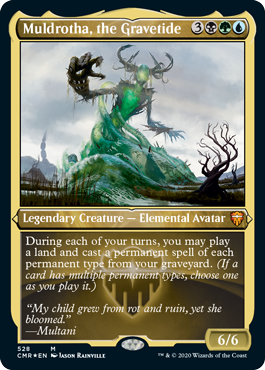 Muldrotha, the Gravetide--a popular Commancer