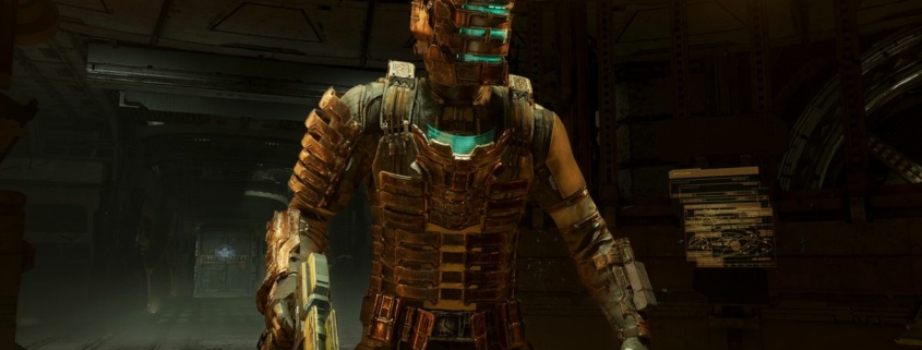 Dead Space remake - Isaac with his Plasma Cutter