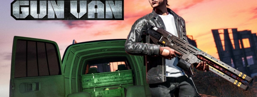 GTA Online has a Gun Van now, and the Gun Van is selling a railgun