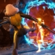 Magik kicks an enemy into a portal