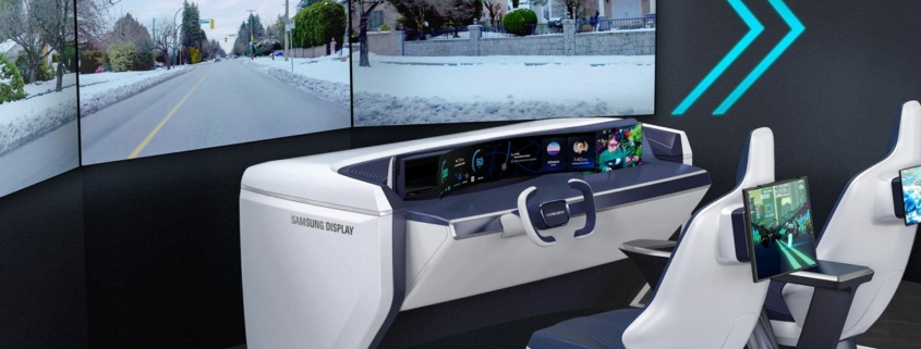 Samsung's self-driving display should be an actual sim rig