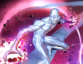 The Silver Surfer from Marvel Snap.