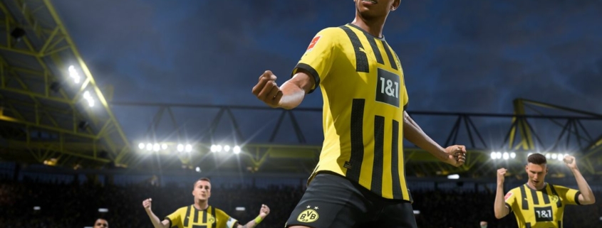 Fifa 23 release date - Footballers celebrating