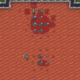 A bloody, corpse-strewn arena in Dwarf Fortress.