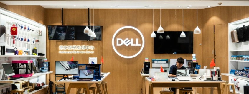 Dell storefront in Asia.