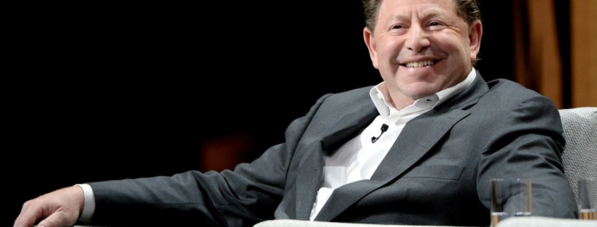 CEO of Activision Blizzard, Bobby Kotick, speaks onstage during