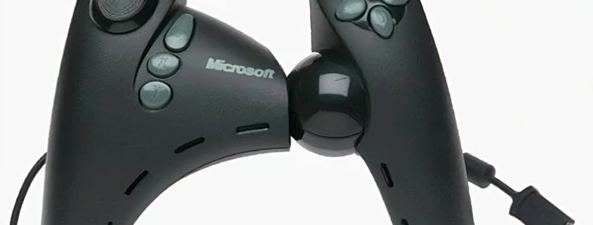 A Sidewinder Dual Strike controller.