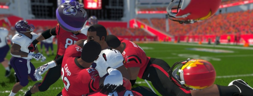 Our simulated Super Bowl predicts record number of points scored and helmets knocked off