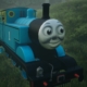 Thomas the Tank Engine in Hogwarts Legacy, tootling about.