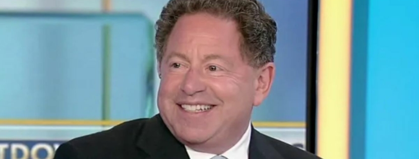 Bobby Kotick appearing on Fox Business