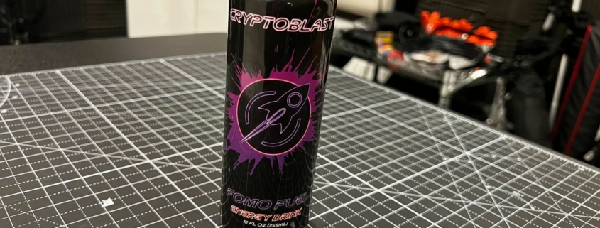 I tried the 'world's first crypto-backed energy drink,' and it tastes like it was secreted from the blockchain