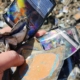 Magic: The Gathering cards thrown into a landfill and destroyed