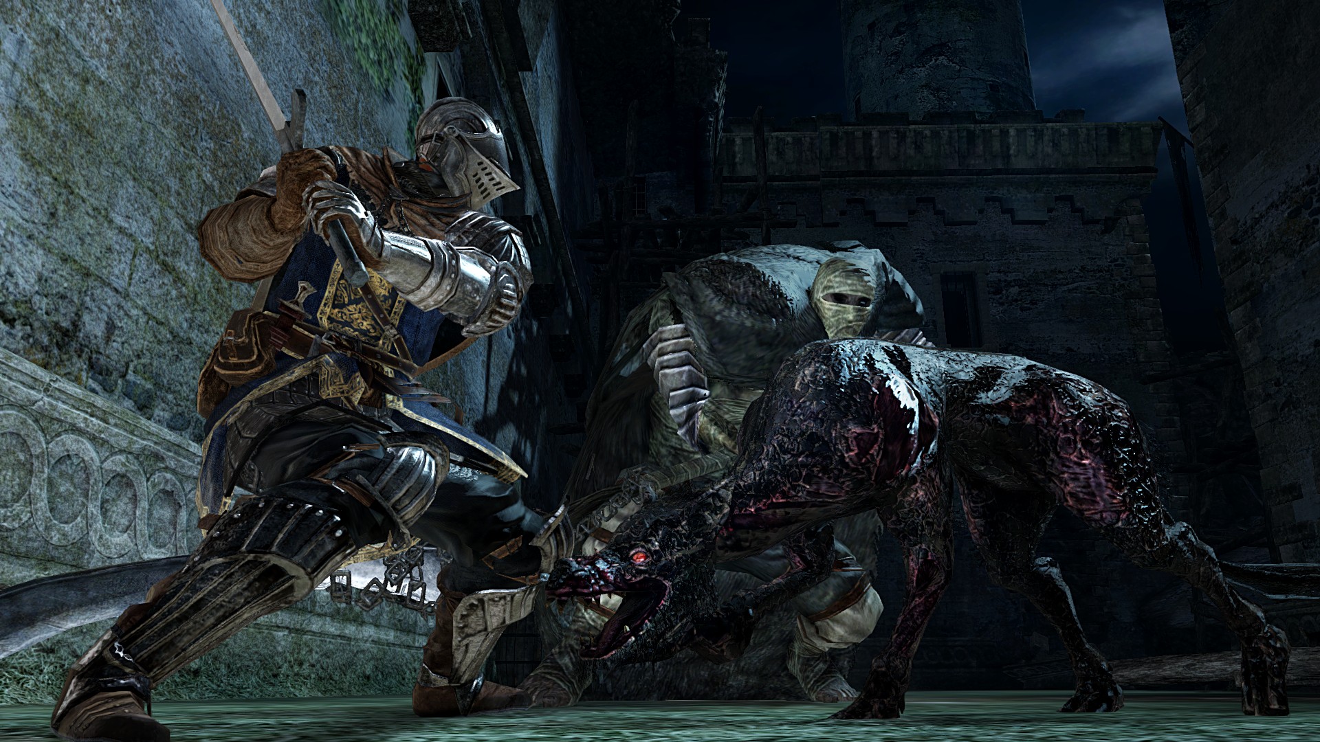 Dark Souls 2 fight