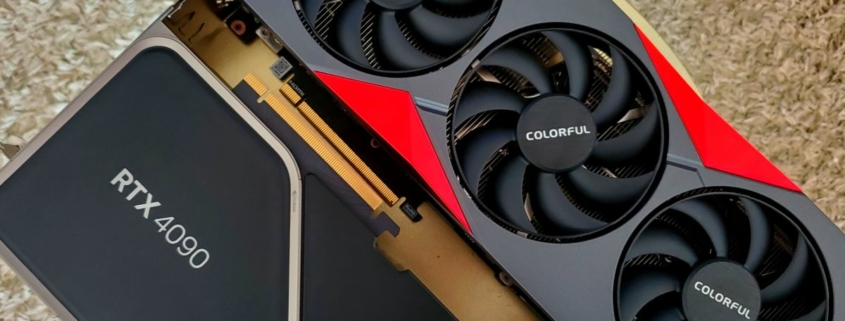 Colorful RTX 4090 Batlle Ax graphics card