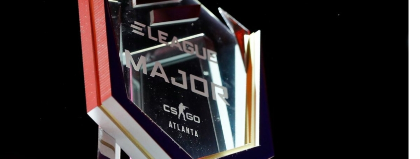 CS:GO Eleague Major Atlanta 2017 trophy