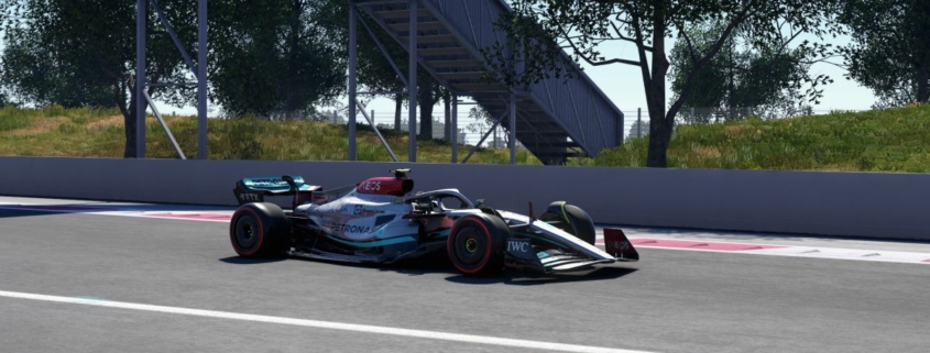 F1 22 screenshots with FSR enabled