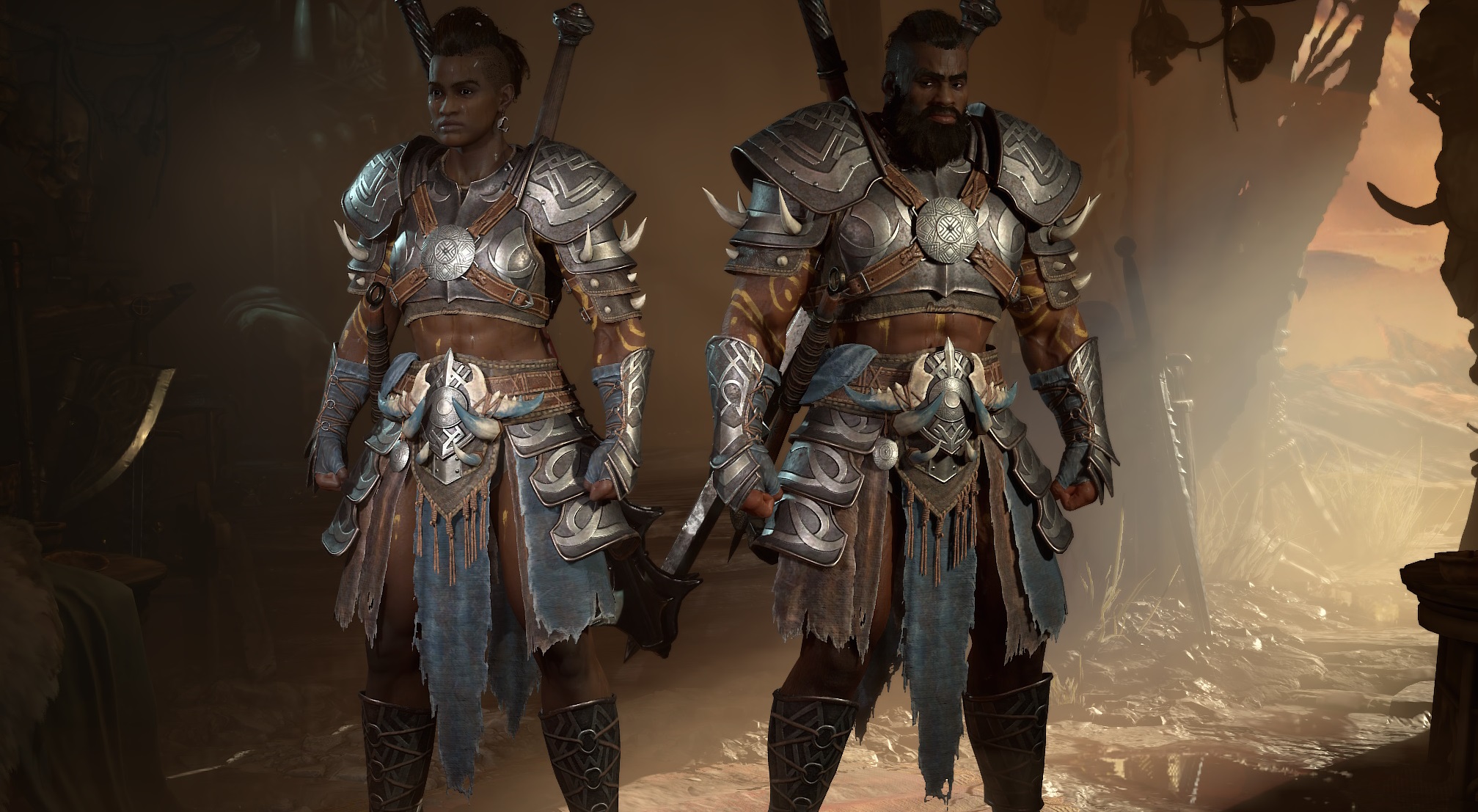 Diablo 4 character creation screen