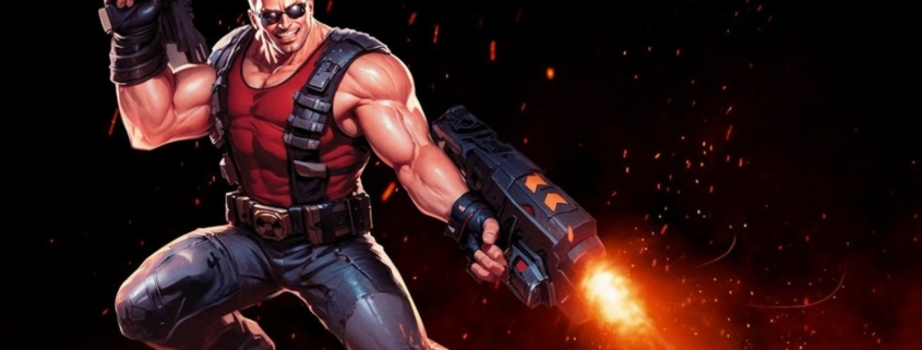 Publisher apologizes after fans spot signs of AI generation in contract artist's Duke Nukem promo illustration