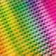 Some rainbow wafer up close